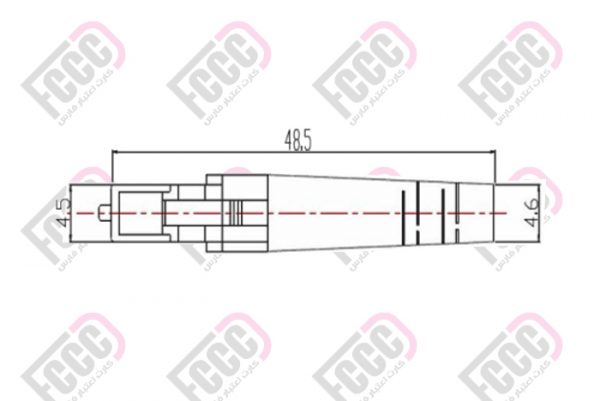 کانکتور فیبر نوری LC - تصویر 3